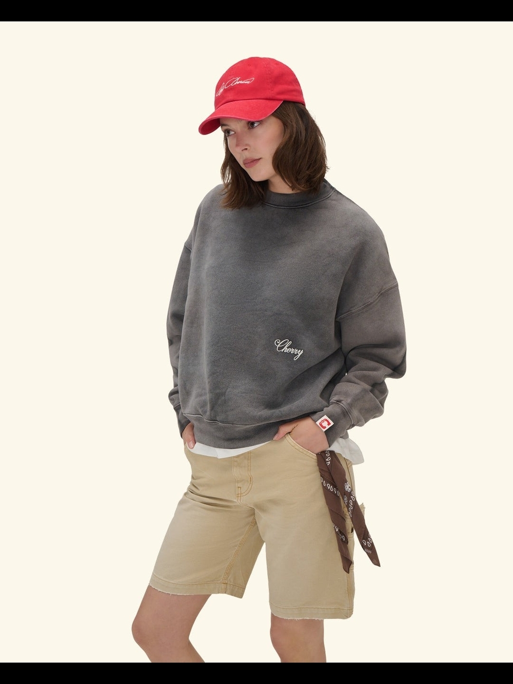 American Classic Crewneck (Sun Faded Black).